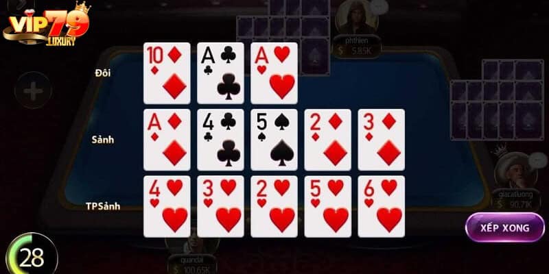 Tìm hiểu luật chơi Mậu Binh tại Vip79