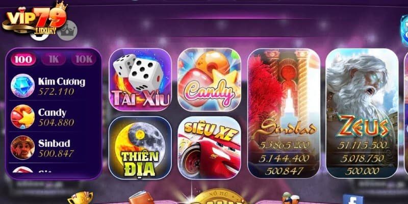 Khám phá cổng game Nổ Hũ tại Vip79